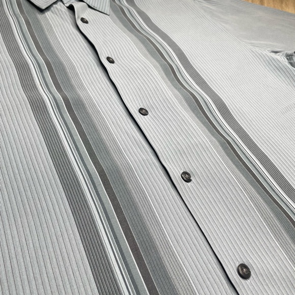 Alfani Men’s Button Down Shirt with stripes - Picture 5 of 5